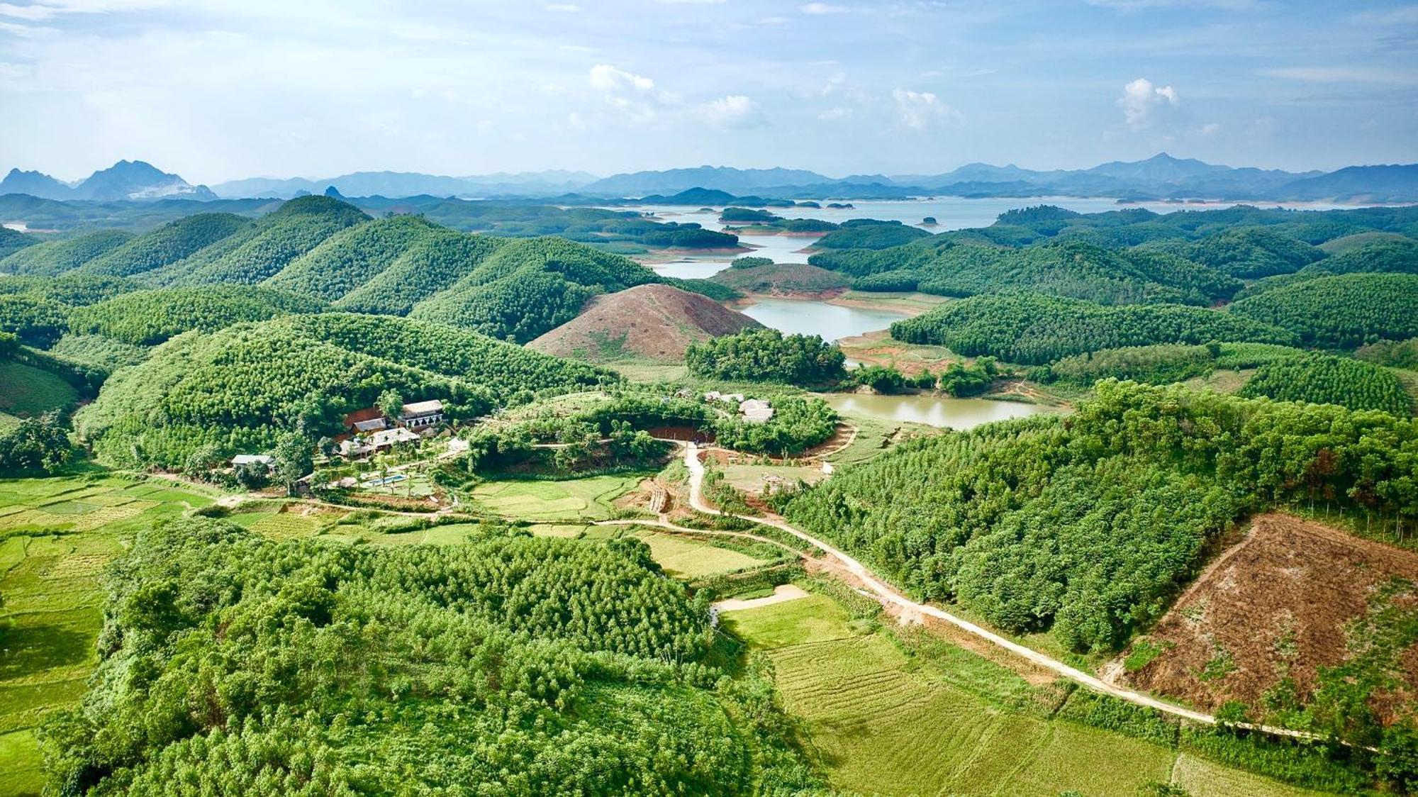 Отель Om Tara Retreat Yen Bai Экстерьер фото